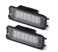 Kfz Dog Éclairage de plaque d'immatriculation, à LED, compatible avec Golf 4, Golf 5, Golf 6 et Golf 7, Lupo, durable et de qualité supérieure