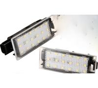 KFZTEILESCHNELLVERSAND24 Ãclairage de plaque minÃralogique à lED sMD eclairage de plaque d'immatriculation 71601 rENAULT