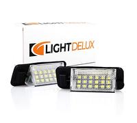 KFZTEILESCHNELLVERSAND24 éclairage de plaque minéralogique à lED pour bMW e36 berline bMW e36 coupé pour bMW e36 compact bMW bMW e36 touring e36 m3 & plug play, modules et autorisation