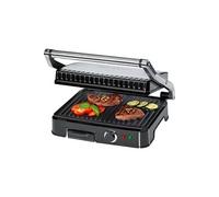 KG 2242 CB - Plancha Grill Et Panini, Bomann, KG 2242 CB, 2000, Noir/Argent