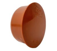 KG Bouchon de Manchon DN 200 PVC-U pour Système de Tuyaux d'Égout | Capuchon d'Extrémité | Embout en Plastique | Systèmes de Drainage Externes