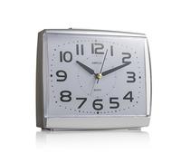 KG Homewares Large Numbers Dial with Silent Sweep Light Snooze Alarm Clock