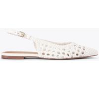 KG Kurt Geiger KG Kurt Geiger White Minna Slingback Shoes White EU 41 (UK 8)