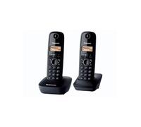 Panasonic KX-TG1612 Téléphone DECT Identification de l'appelant Noir