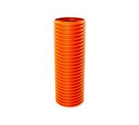 KG Tuyau monté ondulé DN315 de long - 1 m de long - Tube de drainage - Barrière de contrôle des eaux usées - Tube de canalisation - Pour garage - Fondation