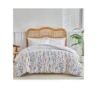 Kg2bVw9dP Ensemble de Housse de Couette Parure de lit 3 pièces avec Housse Couette et Motif Floral botanique printanier, Douce, Respirante Confortable, Style Pastoral Ensemble de literie(160x220cm)