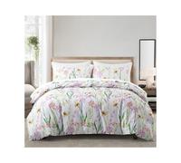 Kg2bVw9dP Ensemble de Housse de Couette Parure de lit réversible à imprimé Floral printanier, 2 ou 3 pièces, Douce et Respirante, Style Chic botanique Ensemble de literie(US Twin(173x229cm))