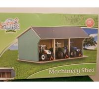 KG345146 - Hangar en bois 3 travées - Kids Globe - 1/32