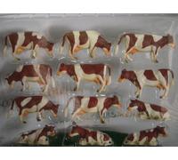 Kids Globe – 571968 Vaches multicolores – lot de 12