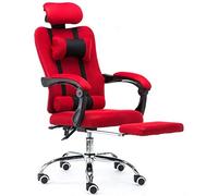 KG7HQRP Chaise de bureau de rénovation avec accoudoirs Chaise de bureau ergonomique Chaise de bureau pour la maison Chaise d'ordinateur Chaise pivotante à hauteur réglable (couleur : gris, taille