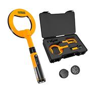 KG7HQRP Détecteur de métaux portable - Étanche - Rechargeable - Pour chasse au trésor - Accessoires - Baguette