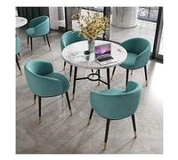 KG7HQRP Ensemble de table et de chaises de salon pour la maison, le bureau, le restaurant, la cuisine, la mode créative (couleur : kaki) (vert armée)