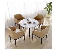 KG7HQRP Ensemble de table et de chaises simples au design moderne pour cuisine, table à manger et chaise, décoration créative pour la maison, salon, appartement, affichage (couleur : bleu) (kaki)