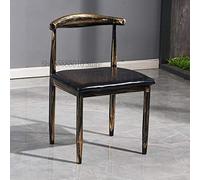 KG7HQRP Maison de rénovation Chaise moderne à thème rétro Café Restaurant Table de restaurant Dessert Snack Restaurant Pot à thé au lait Restaurant Table à manger rapide et chaise combinée (couleur