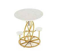 KG7HQRP Nordic Light Luxury Sofa Side Cabinet Salon Petite Table Basse Moderne Minimaliste Table de chevet (Taille : 60 cm x 60 cm x 80 cm) (OneColor 60 cm x 60 cm x 80 cm)