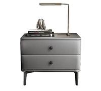 KG7HQRP Table de chevet avec tiroirs - Moderne et minimaliste - Table de chevet avec tiroir - Table d'appoint