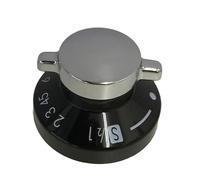 KGA SUPPLIES Bouton de commande de four noir compatible avec les modèles Stoves 550SI DLM WH, 600SIM DL ST, 800DFDOM SS
