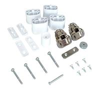 KGA SUPPLIES Kit charnière de porte intégrée pour machine à laver Hoover Candy Lamona