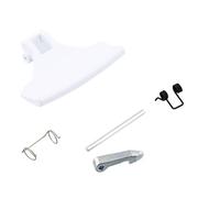 KGA Supplies Kit de poignée de porte compatible avec les modèles de lave-linge Zanussi ZWN77120L, ZWN57120L, ZWNB7140L