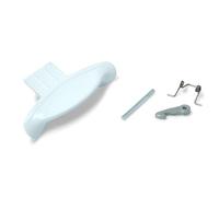KGA Supplies Kit de poignée de porte compatible avec les modèles de machine à laver Hotpoint : LBE68ALL-HA, LBE88ALL-HA