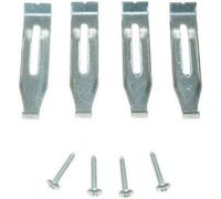 KGA SUPPLIES Kit d'installation de support de fixation compatible avec plaque de cuisson Smeg 698290402