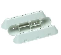 KGA SUPPLIES Lot de 3 aubes de tambour 12 trous compatibles avec machines à laver Indesit (227 mm x 53 mm x 38 mm)