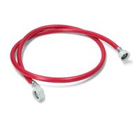 KGA SUPPLIES Tuyau d'arrivée d'eau rouge chaud de 1,5 m pour machine à laver et lave-vaisselle