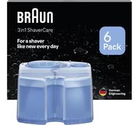 KGABERY-3In1 Shavercare,Recharges 3-En-1,Originales,Pour Station Smartcare,Nettoie 10X Mieux Que L¿Eau,Formule Avec Un Parfum Frais De Citron,Pour Un Nettoyage Hygiénique Des Rasoirs,Pack De 6