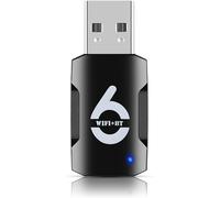KGABERY-Adaptateur Wifi 6 Bluetooth 5.3 Usb 2In1,Adaptateur Wifi Et Bluetooth Double Bande 2.4/5Ghz 900Mbps Pour Pc/Ordinateur Portable/Ordinateur De Bureau,Wifi Bluetooth Mini Usb Sans Pilote