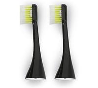 KGABERY-Brossettes Toothwave,Noir,Extra Douces/Petites,2 Pièces