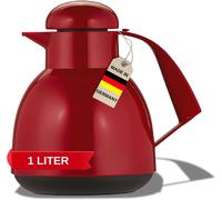 Kgabery-Day Bouteille Isotherme Rouge 1 L¿6 H Au Chaud¿Garde Les Boissons Chaudes Et Froides¿Avec Porte-Sachet De Thé¿Nettoyage Facile¿Convient Pour Le Thé Et Le Café