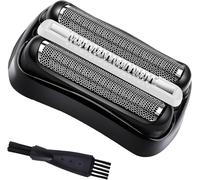 KGABERY-Grille Rasoir Serie 3 32B Pièce De Rechange Tete De Rasoir 32B Easyshave Grille Rasoir Électrique Compatible Avec Les Rasoirs Braun Serie 3 300S/301S Shaver Face Homme Clean And Renew