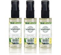 Kgabery-Kolonya Citron 3x50ml Vaporisateur Mini Bouteilles D'alcool Eau Parfumée Turc Après Rasage Eau De Cologne Limon Kolonya