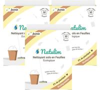 KGABERY-Nettoyant Pour Sols En Éco-Feuilles (30 Utilisations)Nettoyant Écologique Pour Sols,Détergent Écologique Pour Planchers-Nettoie Sans Polluer La Planète-Lot De 3 (Parfum Jasmin)