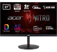KGABERY-Nitro Xv272Upbmiiprzx Écran Pc Gaming 27"" Wqhd Ips 144Hz, 2560X1440 16:9, G-Sync/Freesync, 1 Ms Vrb, 350 Nits, Comfyview Anti-Reflet, 2Xhdmi 2.0/Dp 1.2/Usb3.0-Moniteur Pc Réglable Et Inclinab