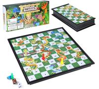 Kgabery-Snakes And Ladders, Jeu Serpents Et Échelles Traditionnel, Jouet Traditionnel