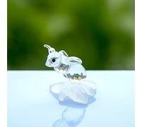 KGADRX Figurines d'abeilles en Cristal, Artisanat en Verre, Joli Ornement d'abeille en Verre, Animal, Presse-Papier, décoration de Table pour la Maison, Cadeaux pour Enfants