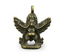KGADRX Mini Figurine Minuscule en Laiton Bronze Aigle Dapeng Garuda Ornement pour la Maison Salon Bureau décor
