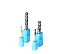 KGBHSCTTIE 1PCS HRC50-4F-D10x100L Long end mill Length Side milling Slotting Profiling face mill KGBHSCTTIE