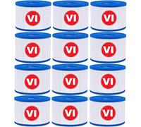 KGC VI Filtre pour Spa, VI Filtre Cartouche Piscine Filtrantes, Cartouche VI Filtrante - Compatible avec Bestway 58323E, Compatible avec Coleman Saluspa 90427E, Compatible avec Lay-Z-Spa (12PCS)