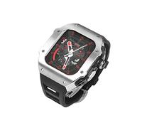 KGDHB Kit de bracelet de montre en métal, pour Apple Watch Ultra 49 mm avec coque en métal et bracelet en silicone, pour iWatch Ultra 49 mm, For 49mm, Agate