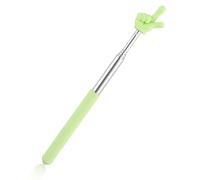 KGDUYC 1 pcs pointeurs télescopiques pour enseignant, mini stylo d'enseignement facile à utiliser, pour les présentations et les tableaux blancs, Pointeur de doigt rétractable - Vert clair