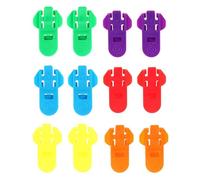 KGDUYC 12 Piece Beverage Can Ring Opener Aluminium, Beverage Can Opener, Simple Manual Can Opener for Coke, Beer, Soda, Beverages