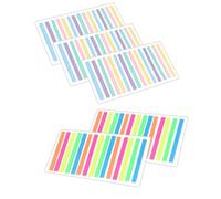 KGDUYC 1500PCS Marque Page Adhésif Autocollantes Onglets d'Index Étiquettes d'Index Marqueurs Adhésifs Multicolore Fournitures Papeterie Scolaires Bureau - coloré