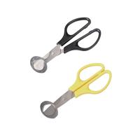 KGDUYC Coupe-œufs - 2 pcs Ciseaux à Oeufs de Caille, Ciseaux à Œufs en Acier Inoxydable, Coupe-Coquille d'Oeuf, Oeuf Shell Cutter pour Couper les Œufs de Caille, Ouvre-Coquille d'Oeuf pour Maison