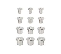 KGDUYC Goupilles de guidage - 12 pcs Alignement de Bois Pointe Centrage de Goujon Outil de Centrage de Goujon pour le Travail du Bois au Centre de la Goupille, 6 mm 8 mm 10 mm 12 mm