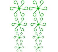 KGDUYC Lot de 8 supports pour plantes,Stabilisation des plantes Alocasia,Supports pour plantes d'intérieur,Monstera,Pinces pour plantes,Pour soutenir les plantes, fleurs, roses, tomates