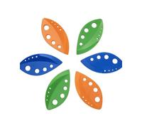 KGDUYC râpes à herbes - 6 pcs décapants pour légumes, feuilles et herbes, légumes, feuilles décapant à feuilles lâches, romarin, thym, chou, accessoires de cuisine