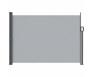 KGFHERENB Store latéral extensible - Brise-vue et protection contre le vent pour terrasse, jardin et balcon - Store latéral robuste en polyester avec cadre en acier pour montage au sol, angle droit