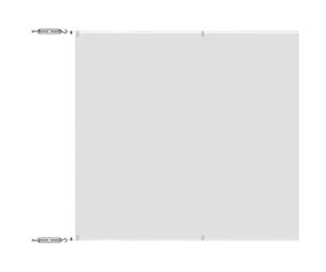 KGFHERENB Store vertical - Blanc - 60 x 800 cm - Durable - En tissu Oxford - Protection contre le vent pratique - Pour balcon, jardin et intérieur - Accessoires de montage inclus